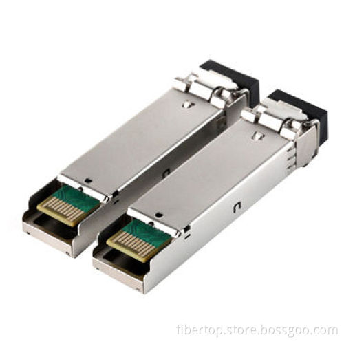 1.25Gbps SFP BIDl Transceiver, 3km Reach 1550nm TX/1,310nm RX